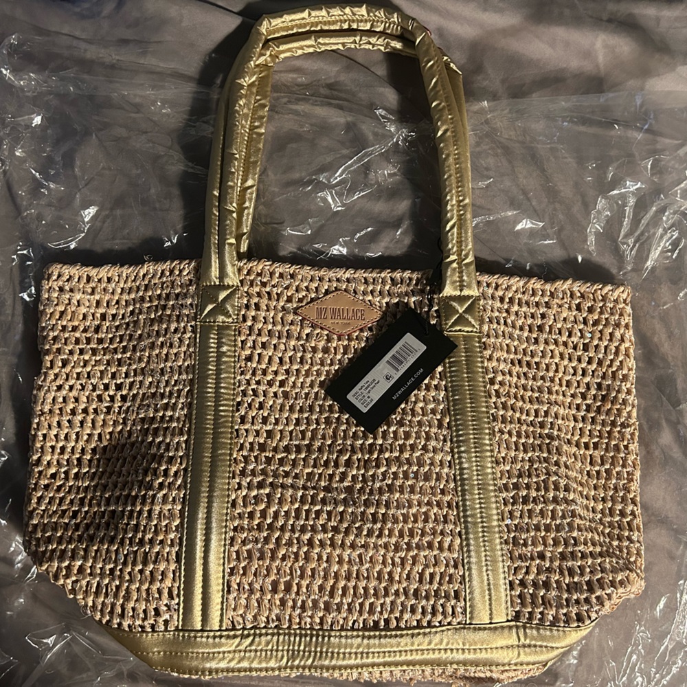 MZ Wallace Raffia Tote